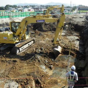 道路改築工事(有明志布志道路24-16工区)