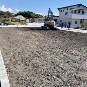 大丸保育園駐車場整備工事