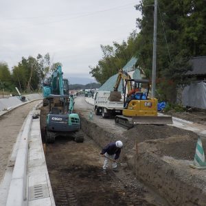 （緊急対策）永吉菱田線道路改良工事