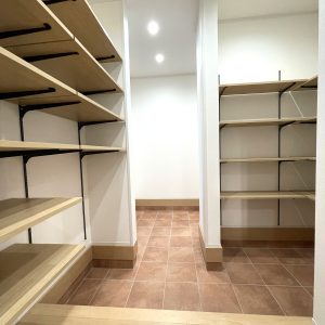 開放的LDKと中二階のあるお家