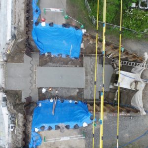 神領池尻地区樋門新設工事