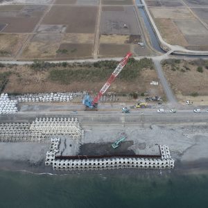 県営海岸保全施設整備（老朽化）事業菱田地区6-2工区