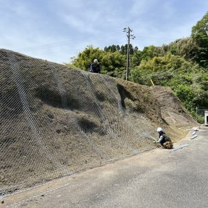 法面吹付モルタル工事