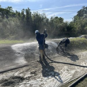 法面吹付モルタル工事