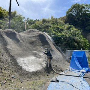 法面吹付モルタル工事