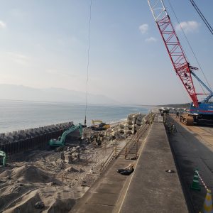 県営海岸保全施設整備（老朽化）事業菱田地区6-2工区