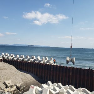 県営海岸保全施設整備（老朽化）事業菱田地区6-2工区