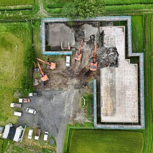 旧大丸コミュニティセンター解体工事