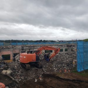 旧大丸コミュニティセンター解体工事