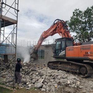 旧大丸コミュニティセンター解体工事